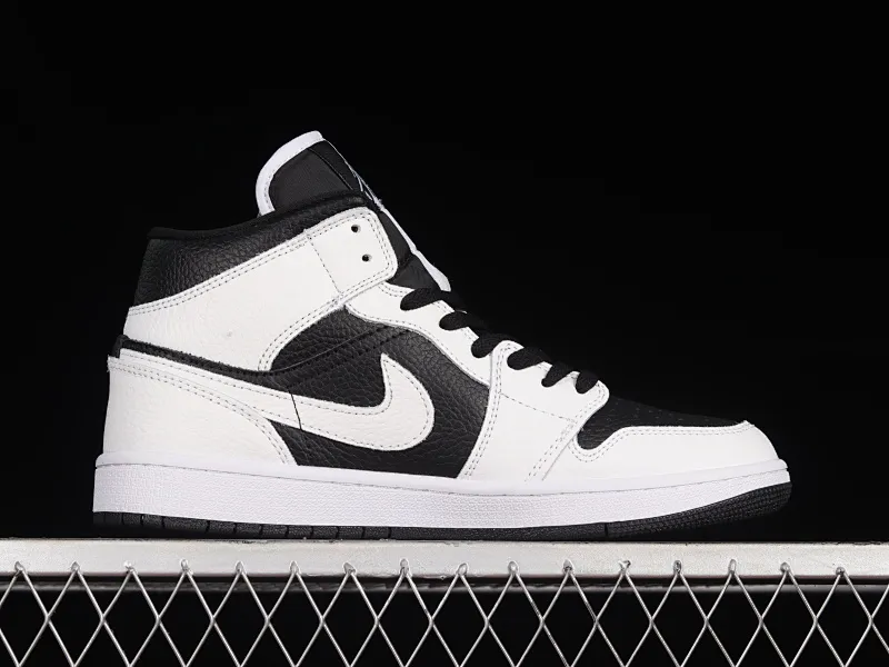 All Categories Air Jordan Jordan Series Basketball Shoes Air Jordan 1 Mid Air Jordan 1 Mid "Homage" AJ1 Joe 1 Black and White Panda China Basketball Shoes DR0501-101